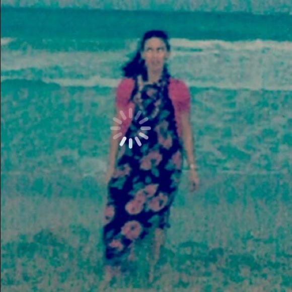 Want & Need Ruffle Halter Maxi Dress - Picture 3 of 4